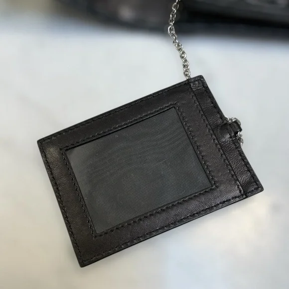 Miu Miu Black Matelassé Crystal Wallet 💎 Limited Edition w/ ID Holder - Picture 14 of 16